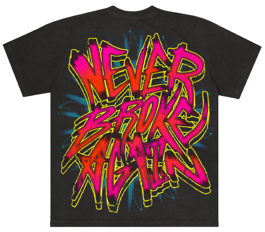 NBA SKULL - Black Tee