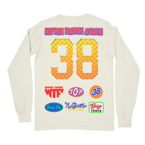 NBA RACING - White Long Sleeve